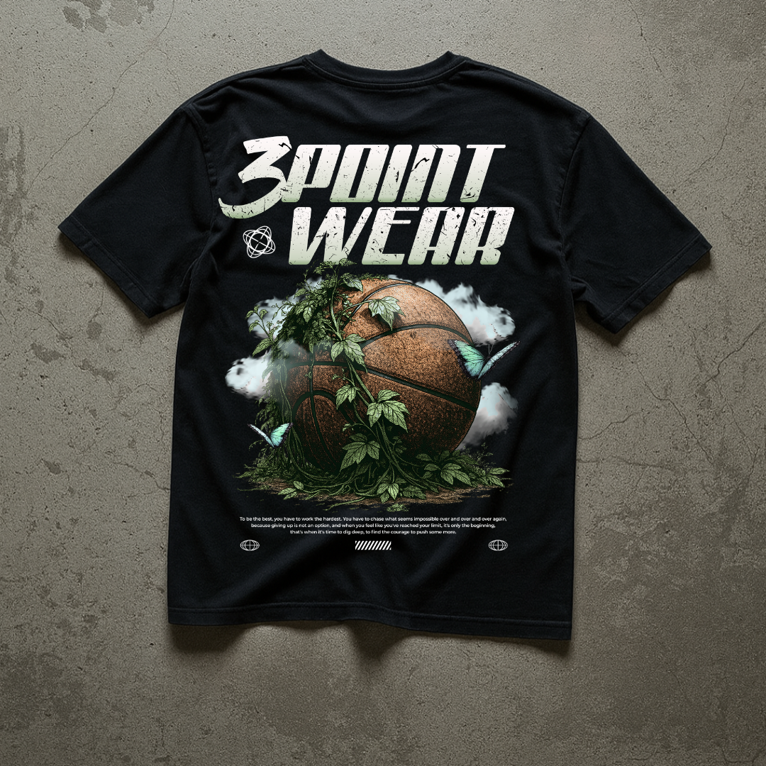 3PointWear Basketball Apocalypse Oversized Shirt