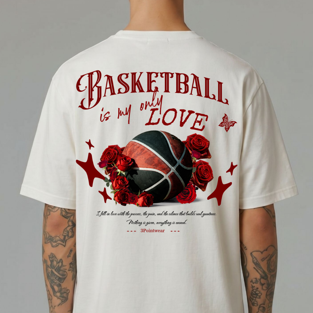 3PointWear Basketball Is My Only Love Oversized Shirt
