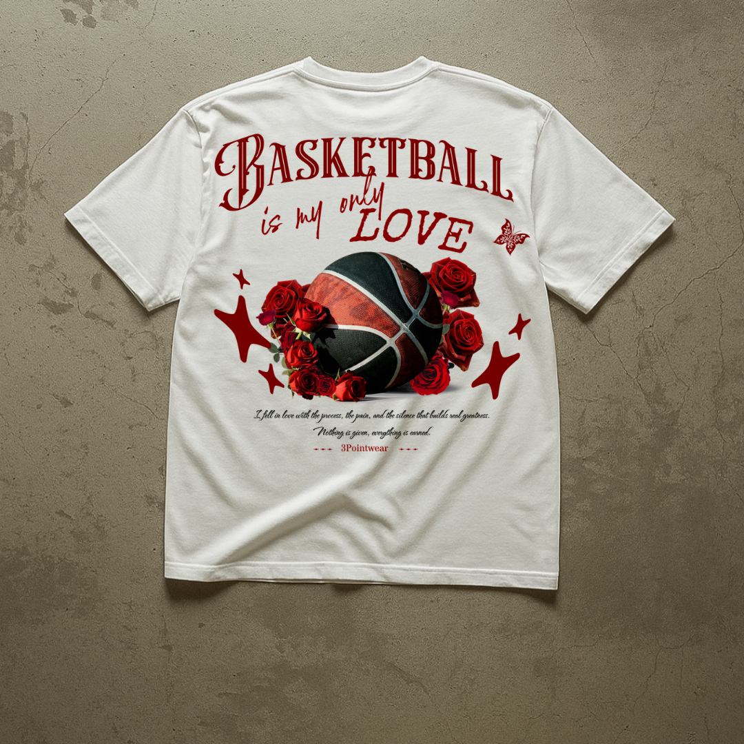 3PointWear Basketball Is My Only Love Oversized Shirt