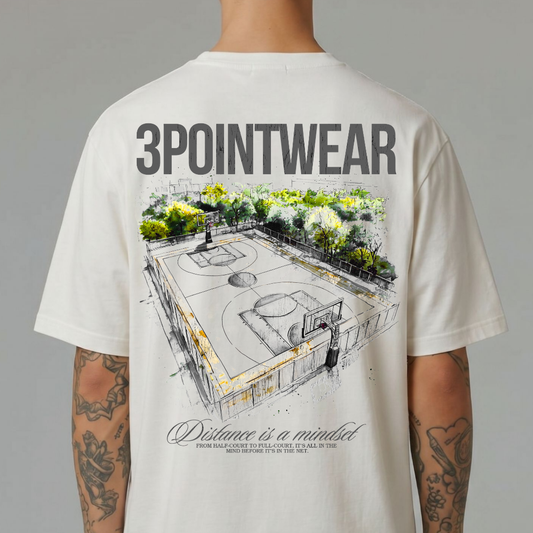 3PointWear Distance Is A Mindeset Oversized Shirt