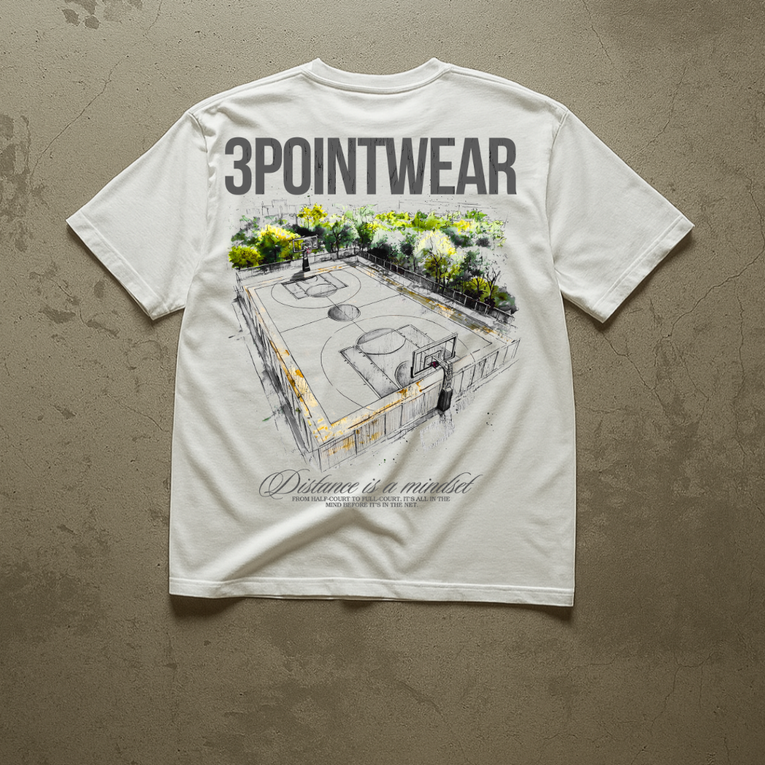 3PointWear Distance Is A Mindeset Oversized Shirt