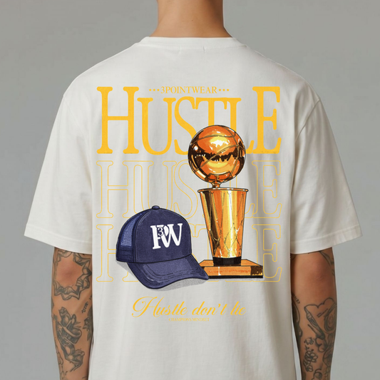 3PointWear Hustle Don´t Lie Oversized Shirt
