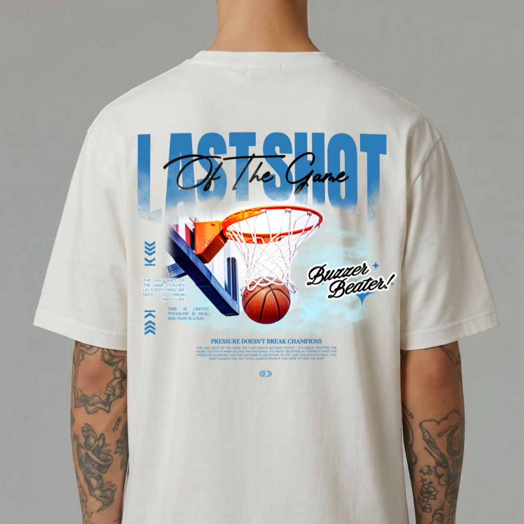 3PointWear Last Shot Of The Game Oversized Shirt