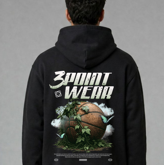 3PointWear Basketball Apocalypse Oversized Hoodie