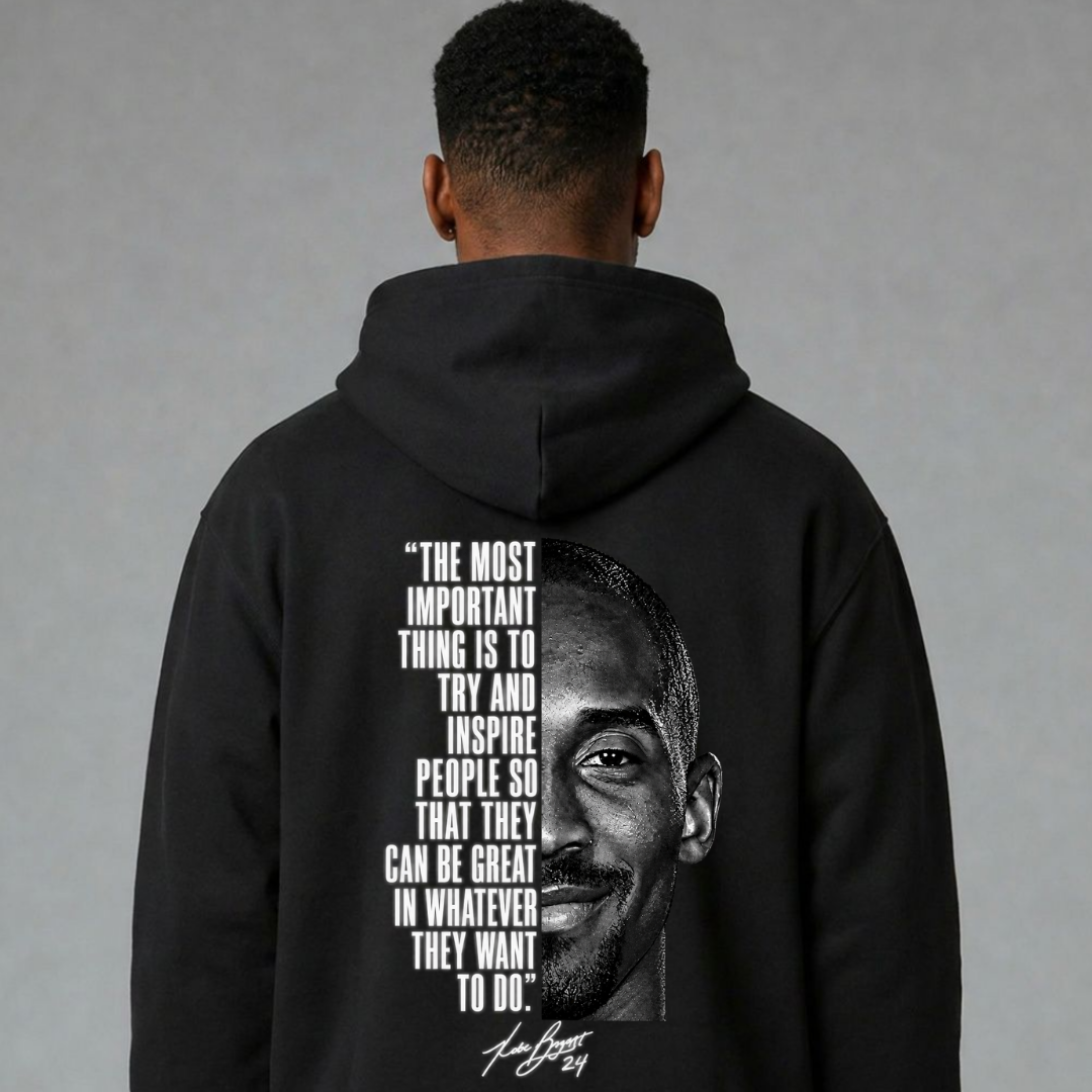Kobe Bryant 24 Oversized Zipper Hoodie