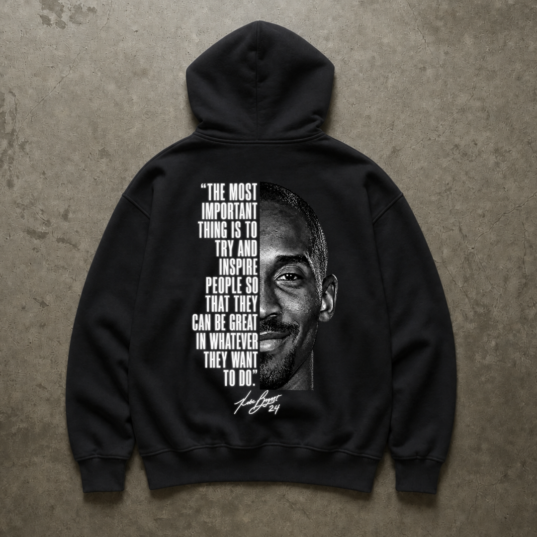 Kobe Bryant 24 Oversized Zipper Hoodie