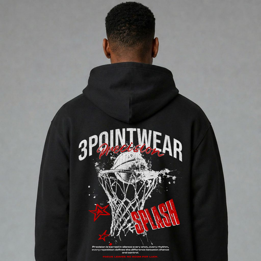 3PointWear Precision Oversized Zipper Hoodie