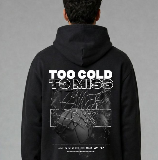 3PointWear Too Cold To Miss Oversized Hoodie