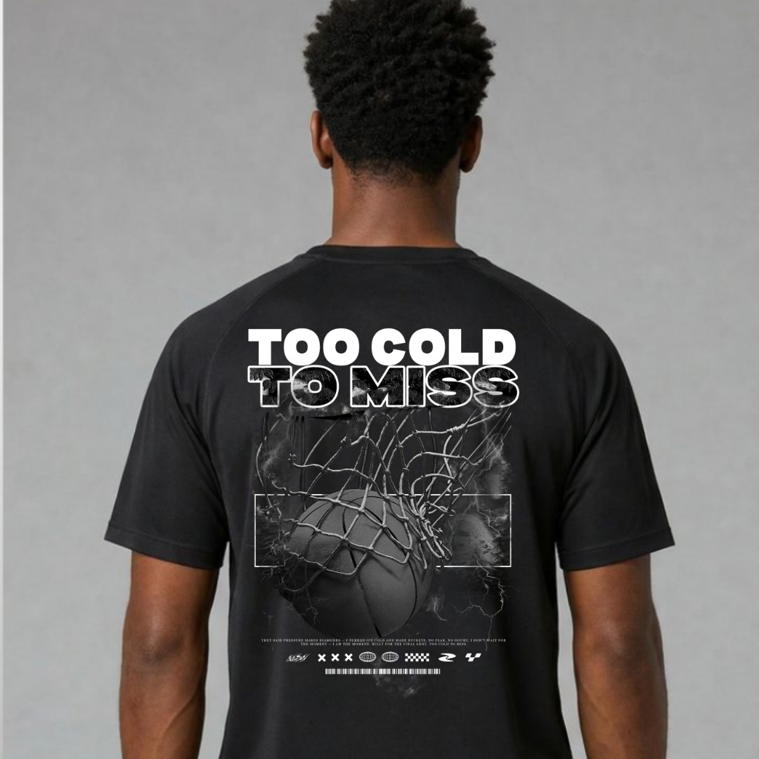 3PointWear Too Cold To Miss Sport-Shirt