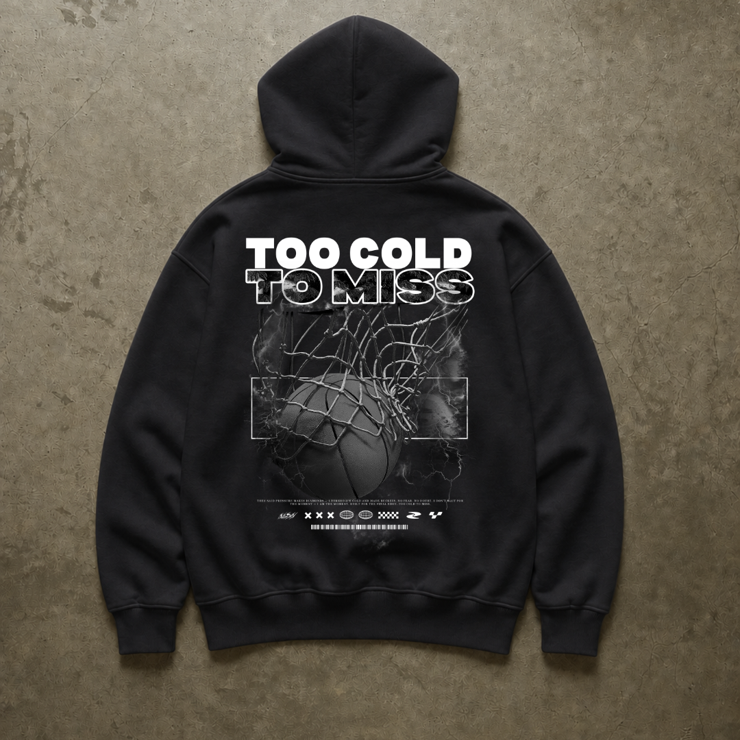 3PointWear Too Cold To Miss Oversized Hoodie