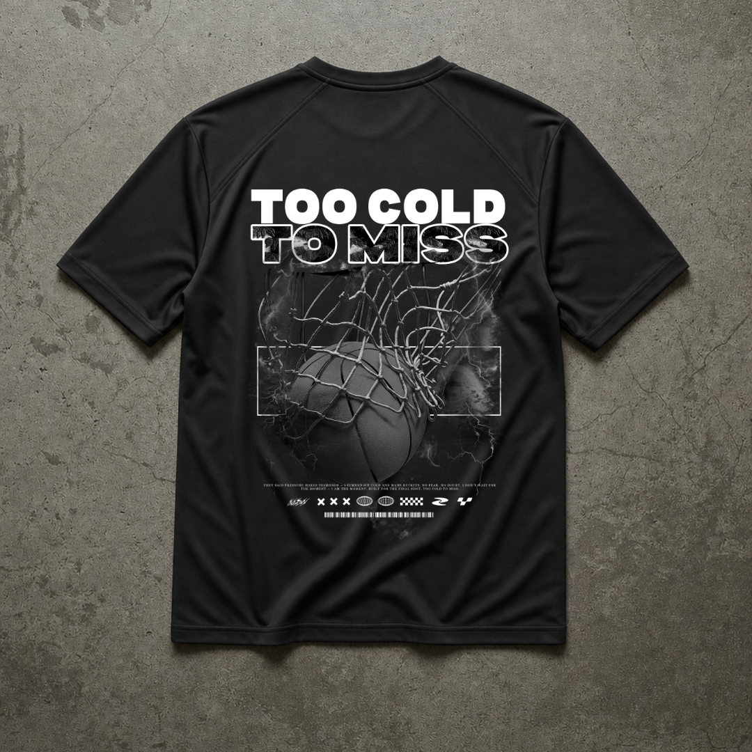 3PointWear Too Cold To Miss Sport-Shirt