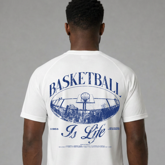 3PointWear Basketball Is Life Sport-Shirt