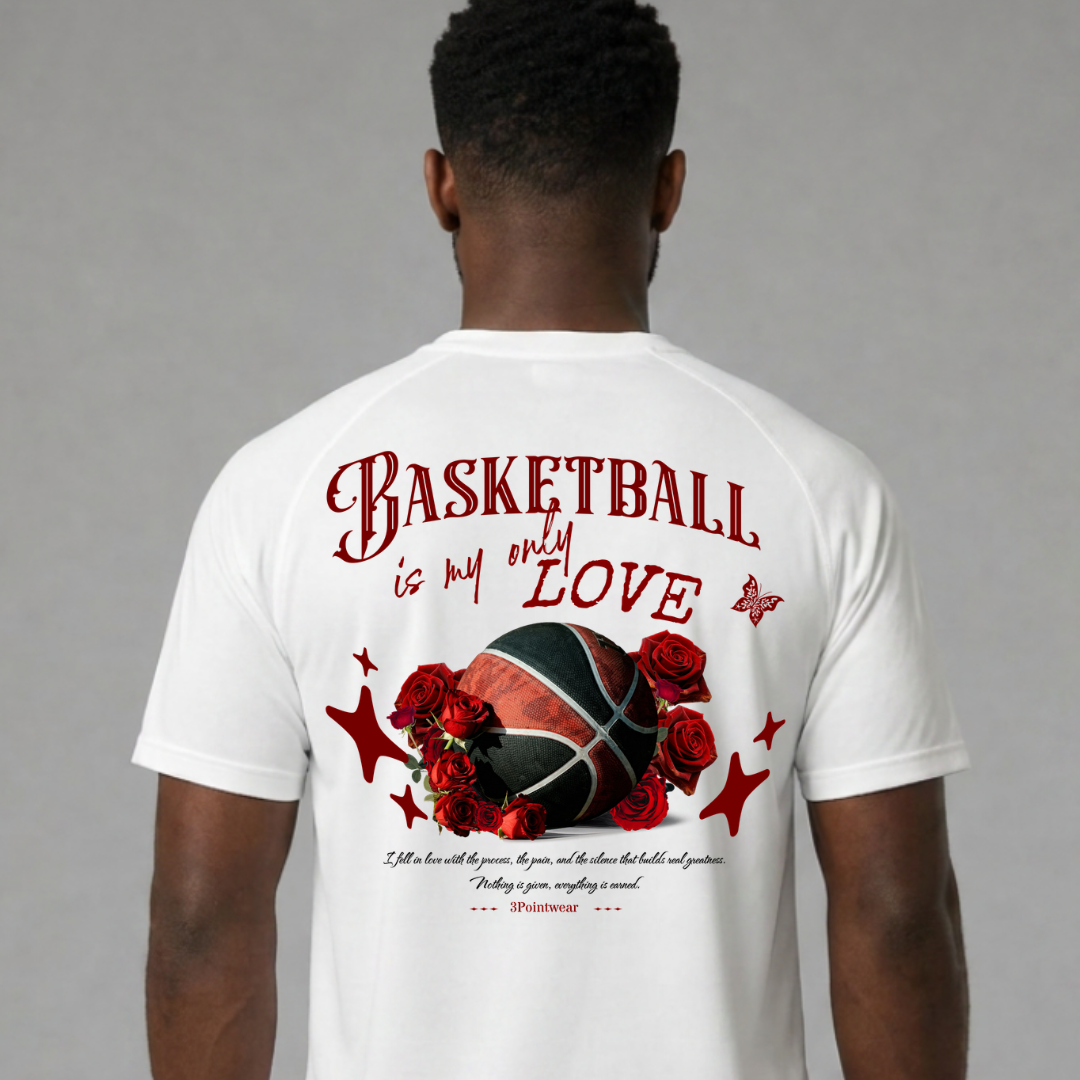 3PointWear Basketball Is My Only Love Sport-Shirt
