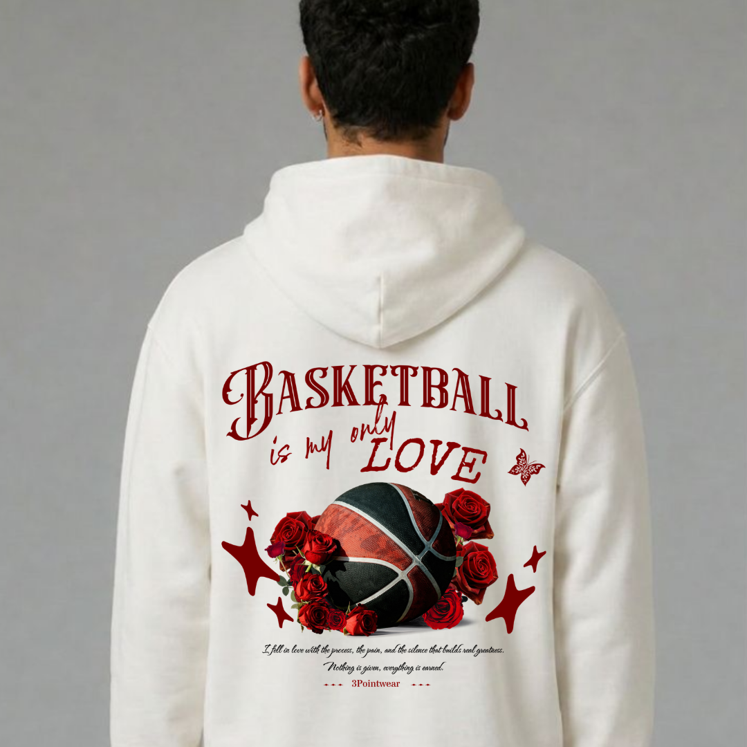 3PointWear Basketball Is My Only Love Oversized Hoodie