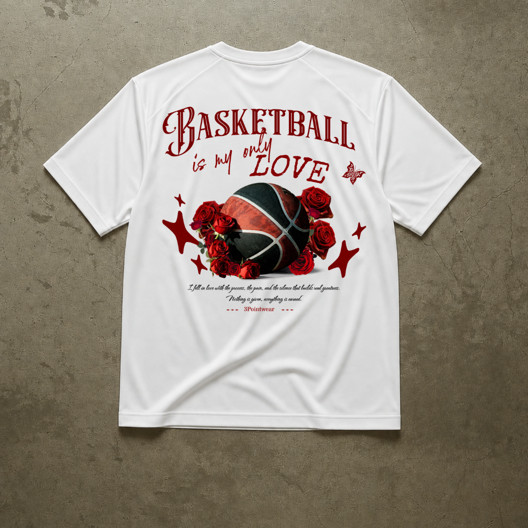 3PointWear Basketball Is My Only Love Sport-Shirt