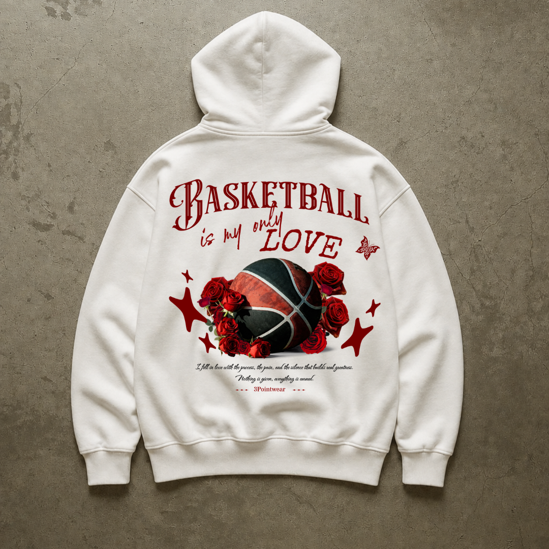 3PointWear Basketball Is My Only Love Oversized Hoodie