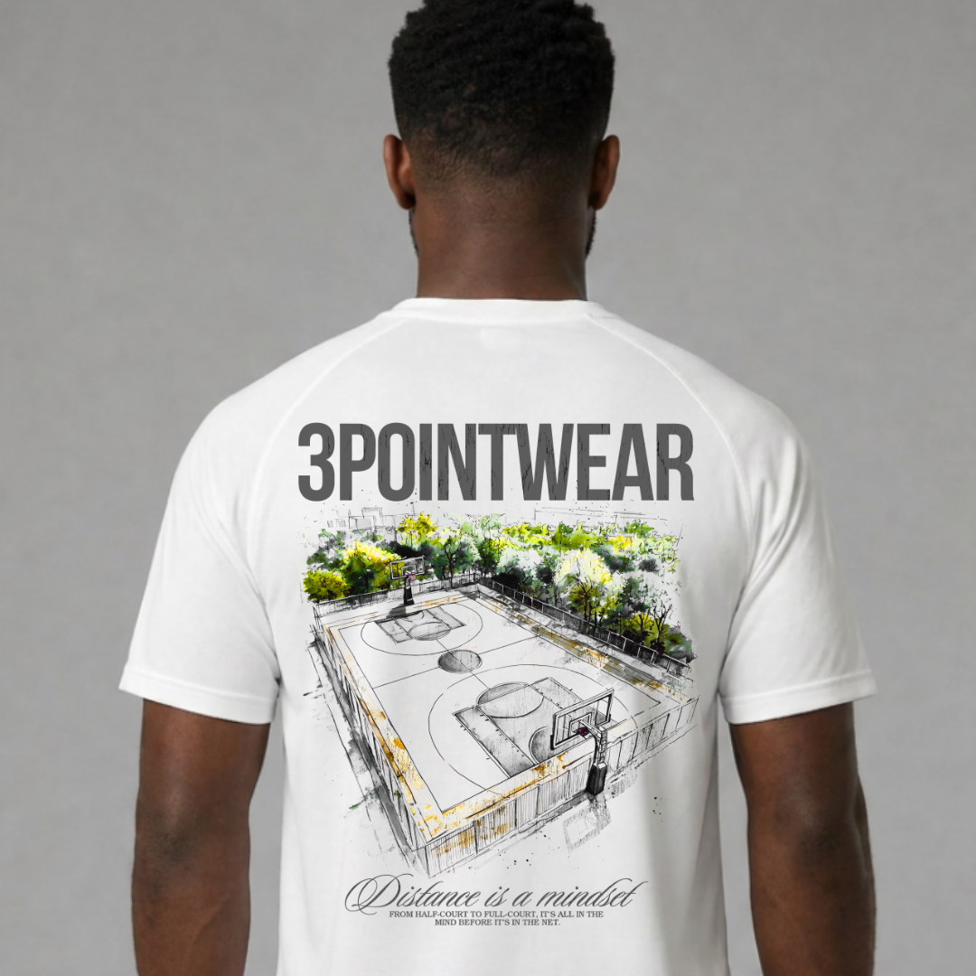 3PointWear Distance Is A Mindset Sport-Shirt