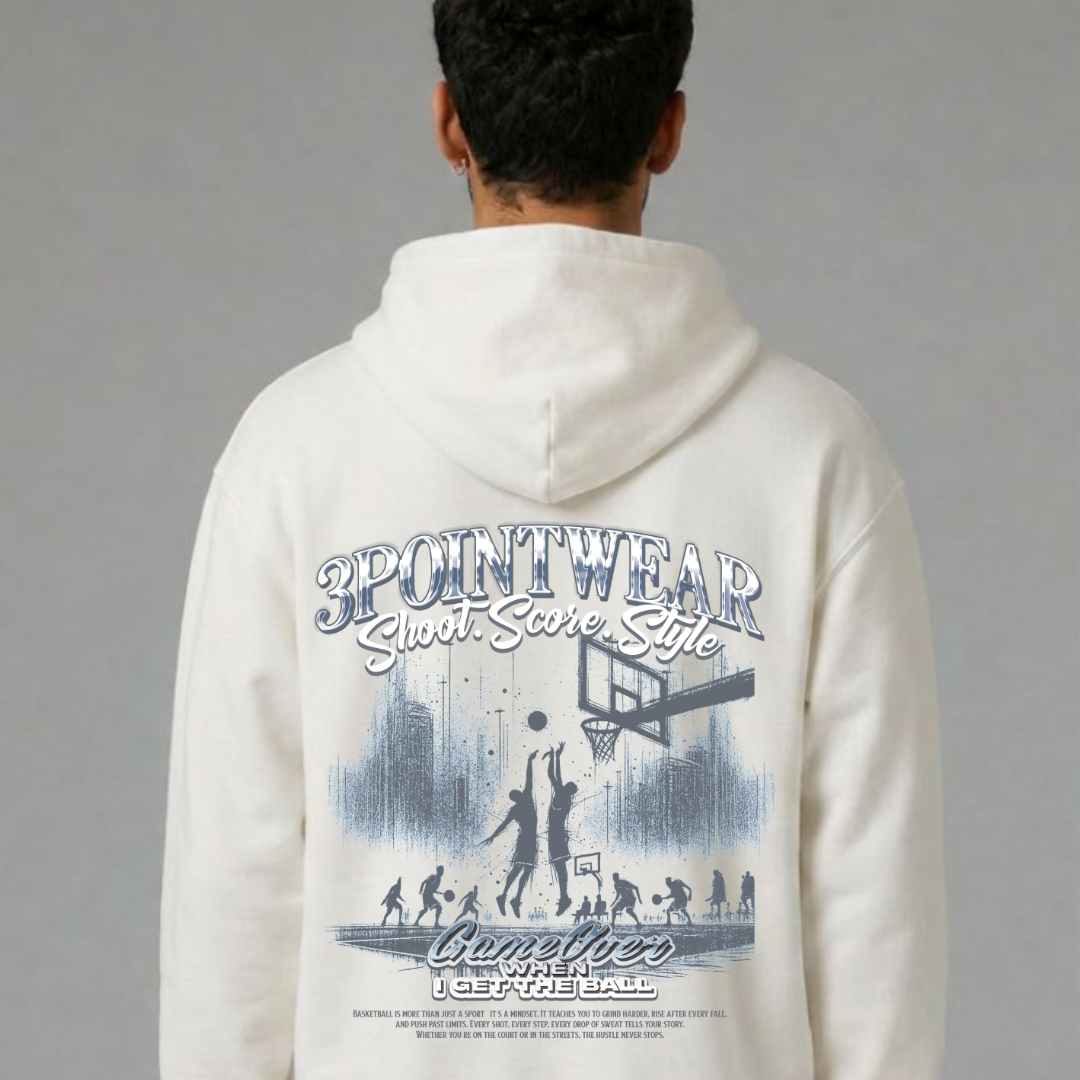 3PointWear Game Over When I Get The Ball Oversized Hoodie