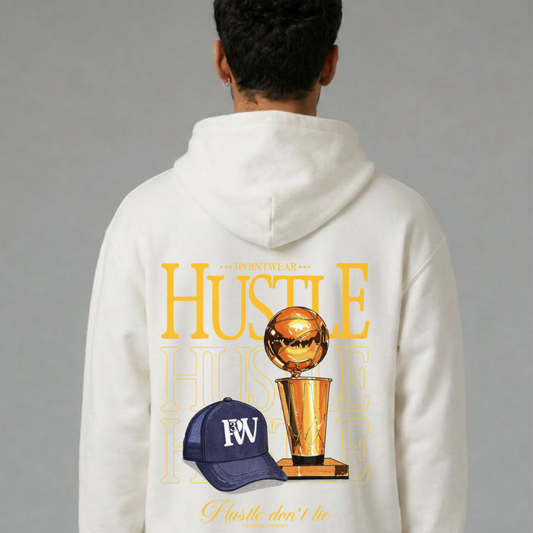3PointWear Hustle Don´t Lie Oversized Hoodie