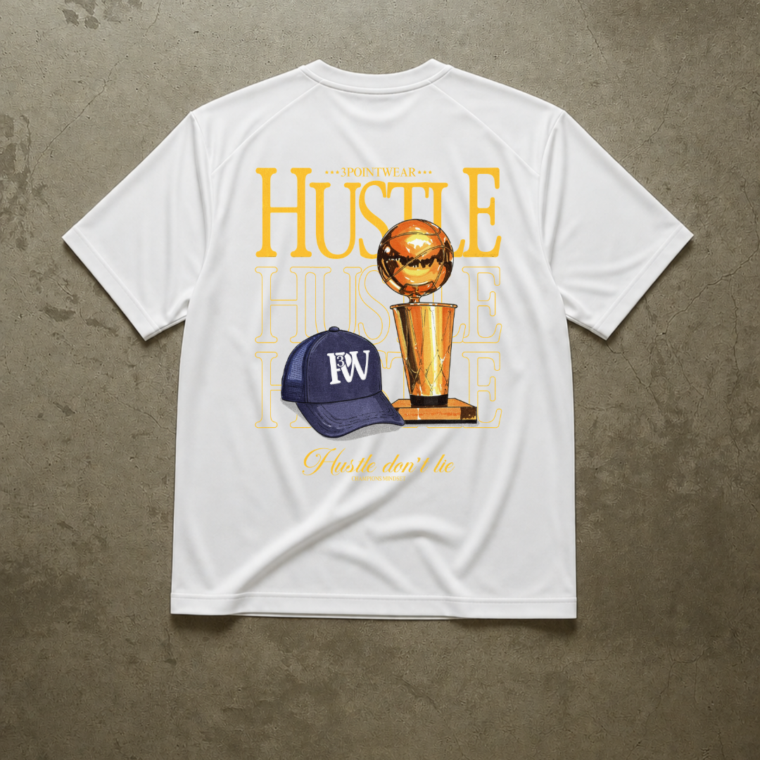 3PointWear Hustle Don´t Lie Sport-Shirt
