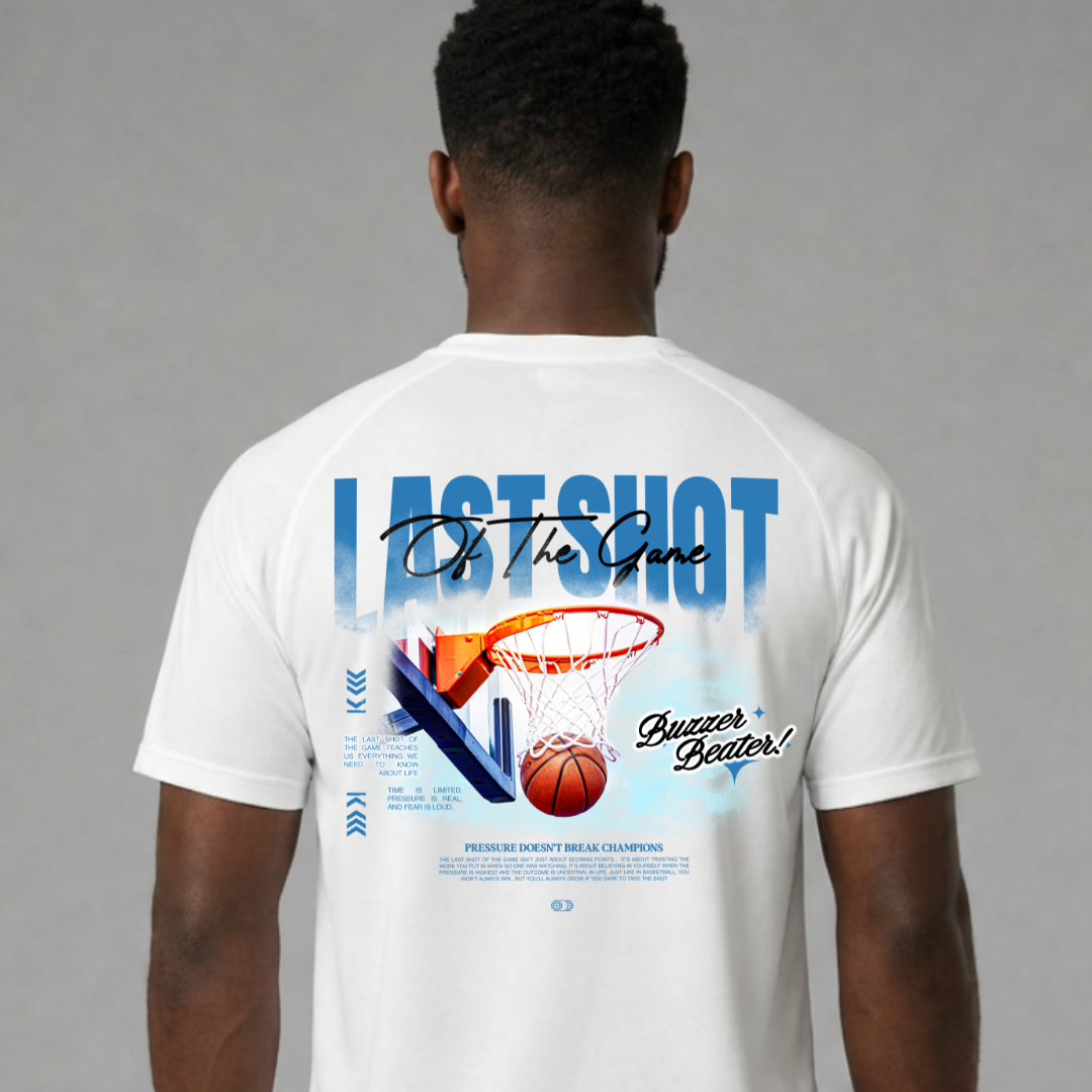 3PointWear Last Shot Of The Game Sport-Shirt