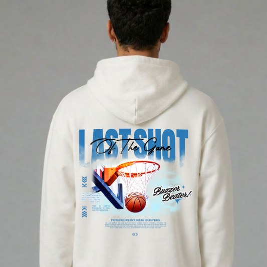 3PointWear Last Shot Of The Game Oversized Hoodie