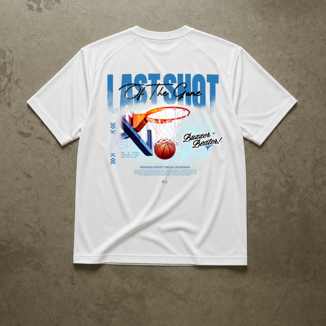 3PointWear Last Shot Of The Game Sport-Shirt