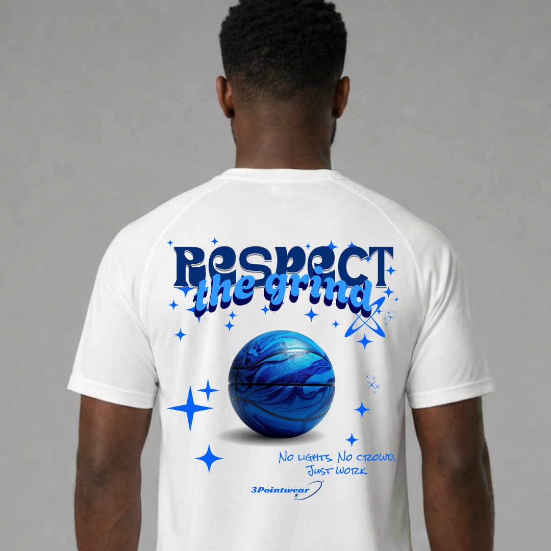3PointWear Respect The Grind Sport-Shirt