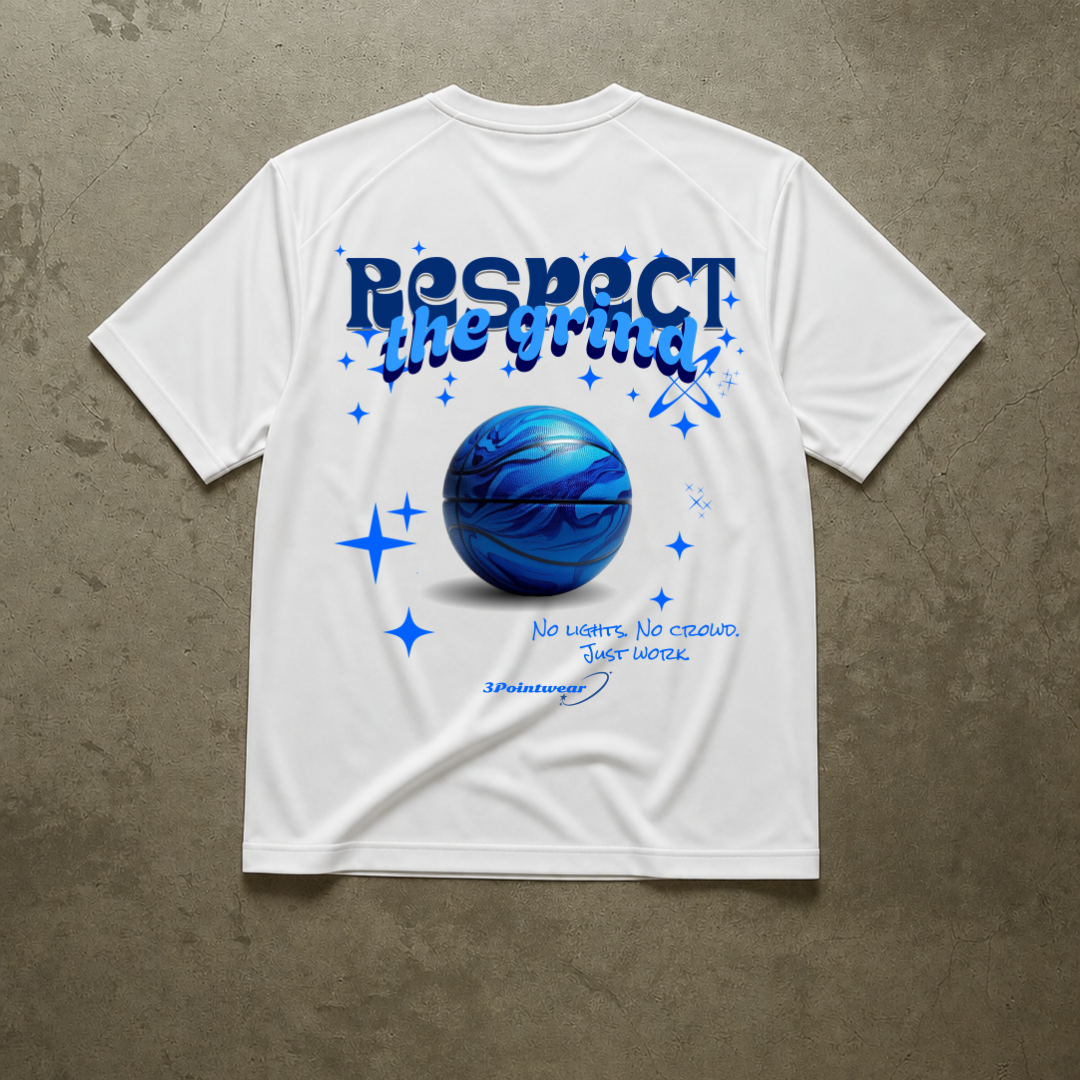 3PointWear Respect The Grind Sport-Shirt