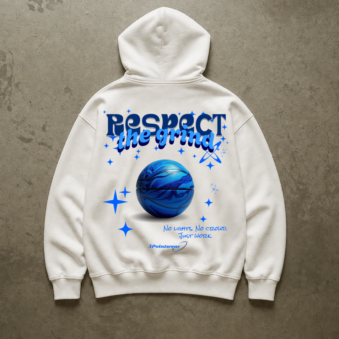 3PointWear Respect The Grind Oversized Hoodie