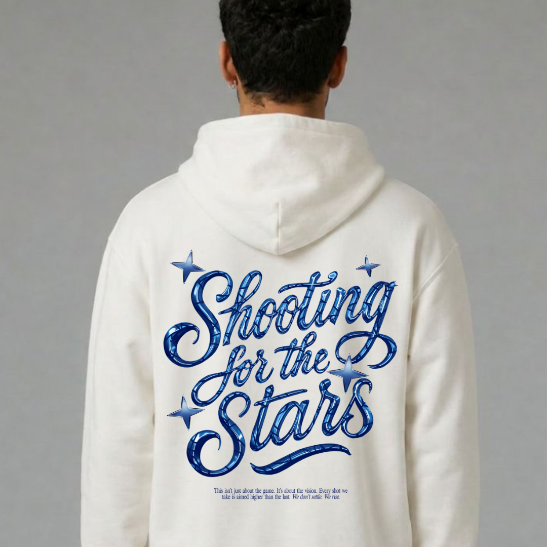 3PointWear Shooting For The Stars Oversized Hoodie