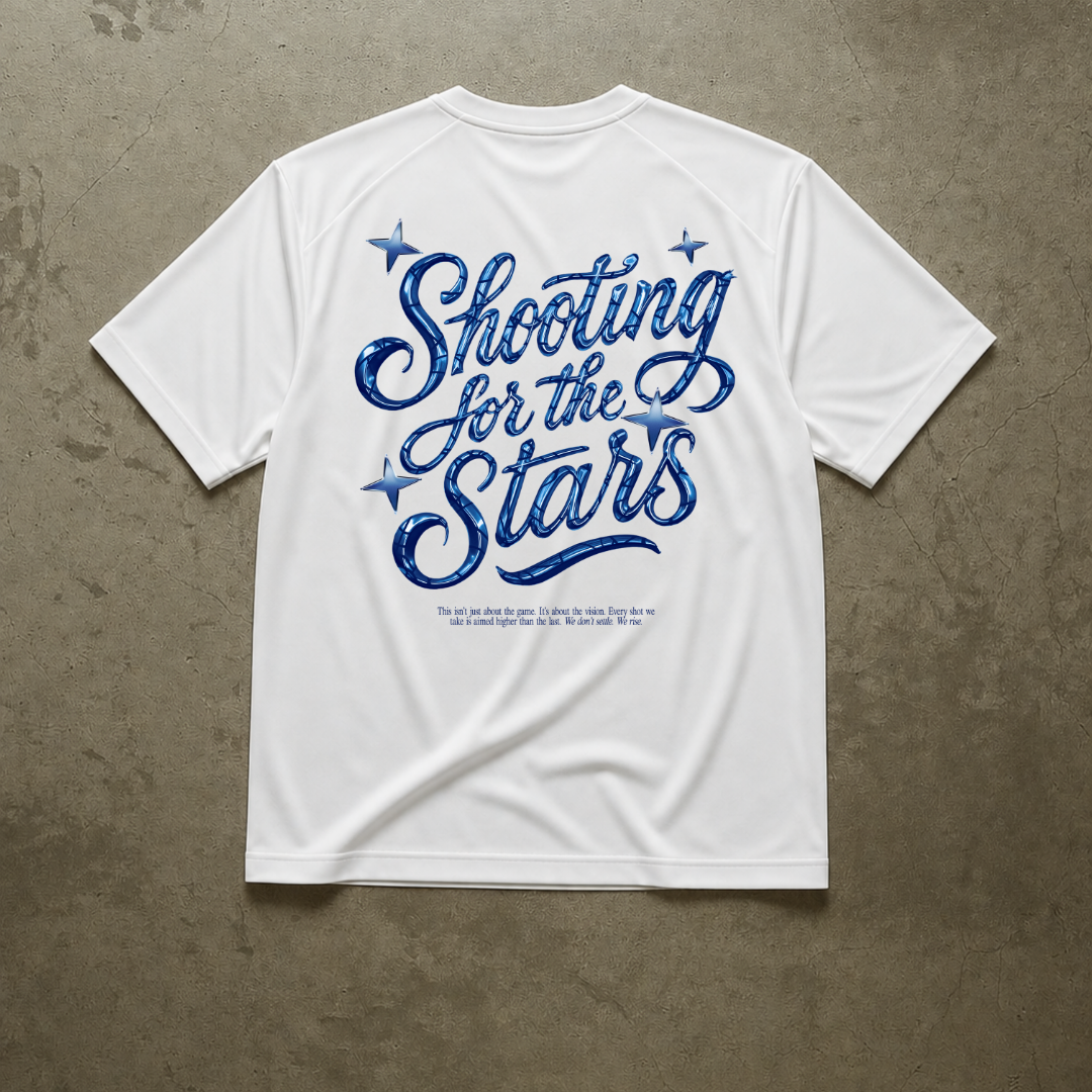 3PointWear Shooting For The Stars Sport-Shirt