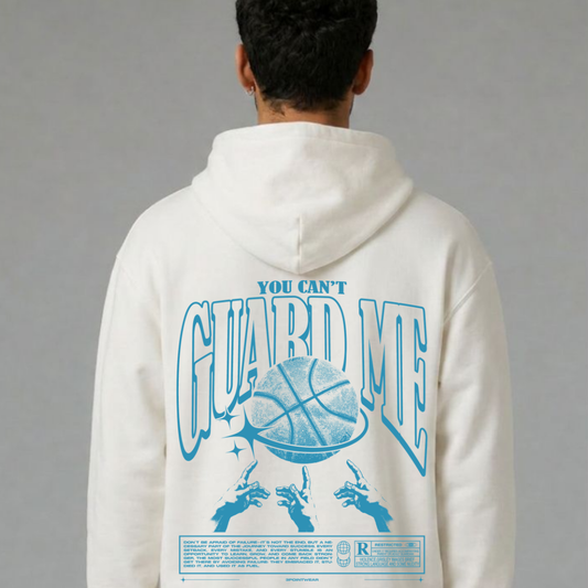 3PointWear You Can´t Guard Me Oversized Hoodie