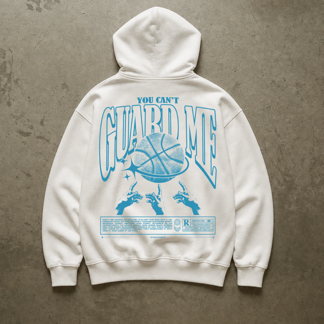 3PointWear You Can't Guard Me Oversized Hoodie